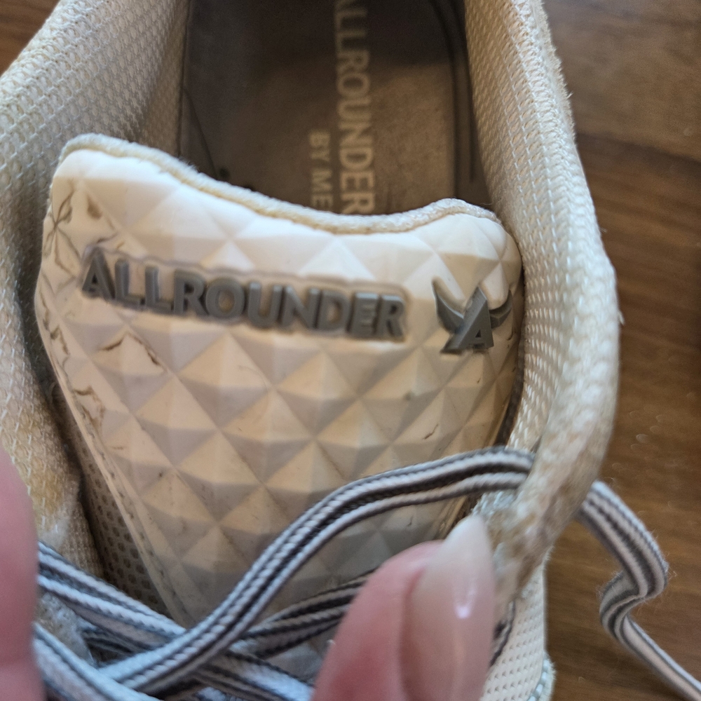 Allrounder by Mephisto Women's Walking Trail Lace Up Sneakers Mesh Suede Size 8 - Picture 10 of 15